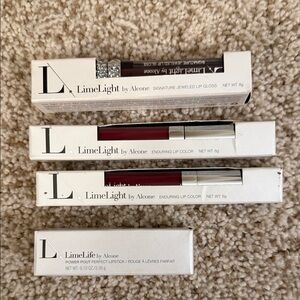 LimeLife Lip Gloss and Lipstick Set